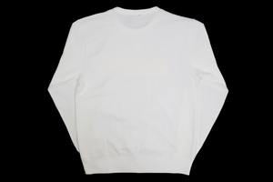 Designer Blank Cotton Unisex Fleece Fabric Graphic Logo Print Embroidered Oversized Plain Custom Crewneck <b>Men</b> Sweatshirts - Product Image 2