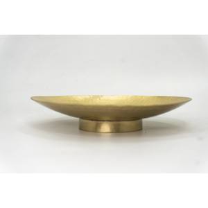 Fantastique plat en laiton martelé bijoux plateau en laiton bague de mariage plat en laiton doré, plateau ovale, plateau de service, cadeau d'anniversaire - Product Image 6