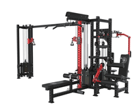 Appareil de musculation multifonctionnel commercial 5 stations : Pec Deck, Extension de jambes, Pile de poids – Équipement de gym pour l'entraînement de force