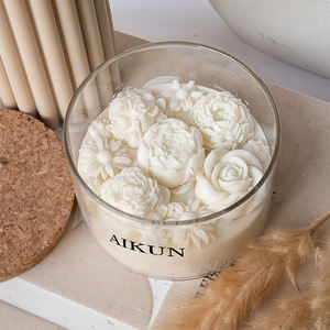 Aikun เทียนหอมขี้ผึ้งถั่วเหลืองเป็นมิตรต่อสิ่งแวดล้อมปลอดสารตะกั่วสำหรับการทำสมาธิโยคะผ่อนคลาย - Product Image 6