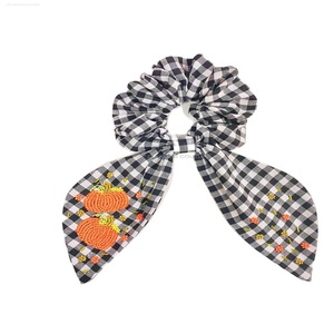 Bordado a mano personalizado con cuentas Scrunchies accesorio para el cabello indio bordado a mano scrunchies semilla con cuentas scrunchies - Product Image 4