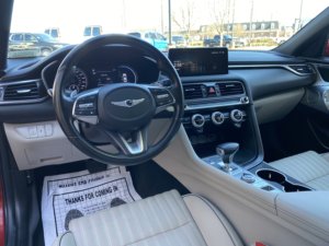 รถยนต์มือสอง สภาพดี ปี 2022 เจเนซิส G70 2.0T V4 2.0L ขับเคลื่อนล้อหลัง - Product Image 5