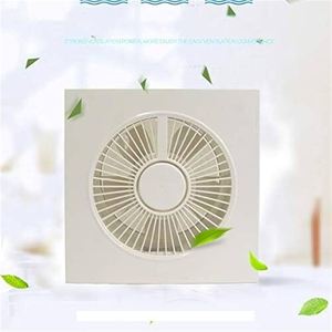 Ventilatore estrattore bagno per parete o soffitto 250x250mm foro 180mm profondità 103mm 22W 230V 50Hz 245m ³/h 35dB-materiali - Product Image 4