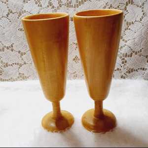 Verre à vin en bois massif Tasse à boire durable - Product Image 5