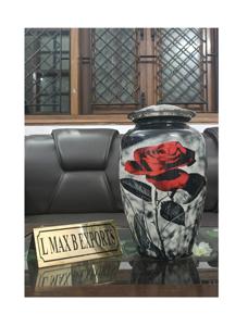 Urnes en métal de qualité créative pour femmes et hommes, urnes à cendres humaines, nouveau design moderne, meilleures urnes à cendres pour Offre Spéciale - Product Image 4