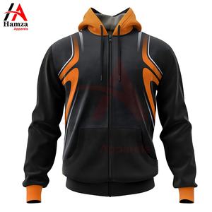 Stylish Black <b>Red</b> <b>Men's</b> Autumn Hoodies <b>Fleece</b> Graphic Design 100% Cotton Material 280 GSM Full Zip Adjustable Hood Pockets - Product Image 2