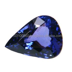 Pierre précieuse tanzanite en vrac certifiée de qualité fine en forme de goutte de larme bricolage pierre de naissance de décembre au meilleur prix de gros OEM - Product Image 5