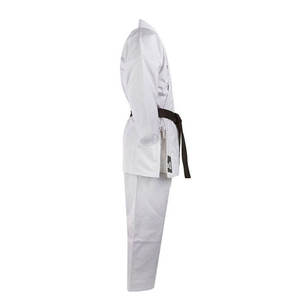 Uniforme de manga completa Jiu Jitsu Karate Práctica cómoda reforzada con posición frontal del logotipo - Product Image 2
