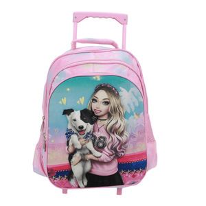 <span class=keywords><strong>Mochila</strong></span> escolar para estudiantes Trolly <span class=keywords><strong>sirena</strong></span> astronauta cuento de hadas dibujos animados niñas niños <span class=keywords><strong>mochila</strong></span> para la escuela <span class=keywords><strong>con</strong></span> <span class=keywords><strong>ruedas</strong></span> - Product Image 3