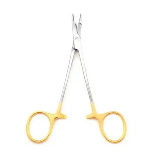 Micro-porte-aiguille Castroviejo avec logo personnalisé Porte-aiguille Castroviejo avec revêtement en titane Pointes fines Instruments de micro-chirurgie CE - Product Image 6