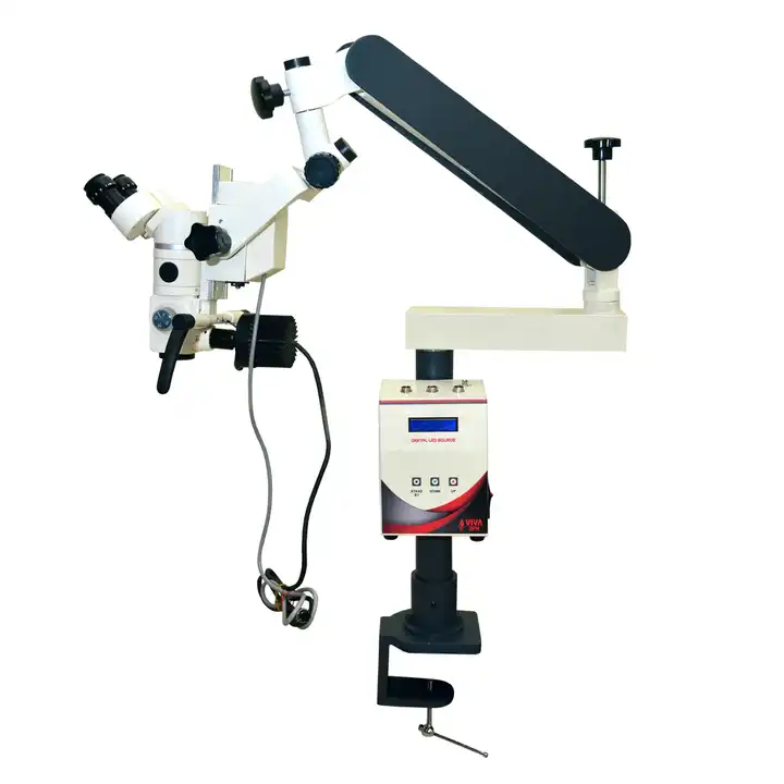 SCIENCE ET FABRICATION CHIRURGICALE OPHTALMOLOGIE OPHTALMIQUE-MICROSCOPE DE FONCTIONNEMENT PORTABLE AVEC SOURCE DE LUMIÈRE FROIDE ....