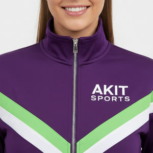 Chándal Informal de Invierno para Mujer, Diseño Más Reciente, 100% Algodón, Grueso, Color Personalizado, Transpirable, Resistente al Viento, Fabricante Profesional - Product Image 4