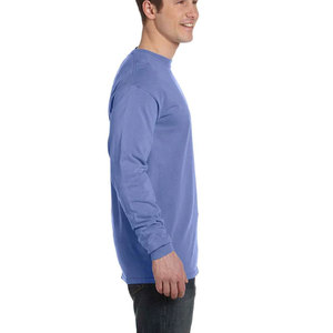 Camisetas de manga larga para hombre, corte regular, ecológicas, transpirables, de mezcla triple premium, para un estilo a la moda, prendas lisas al por mayor - Product Image 5