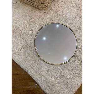 Miroir en verre moderne fait à la main cadre en métal décoration murale intérieure personnalisée qualité d'exportation inde - Product Image 2