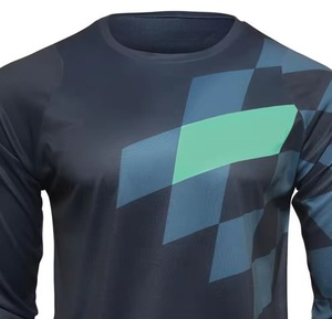 Veste de motocross à manches longues pour hommes chemise de course d'équitation 100% chemises de motocross respirantes avec marque personnalisée et sublimation - Product Image 5