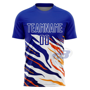 เสื้อฟุตบอลสีเหลืองพิมพ์ลายระบายอากาศได้ดีน้ำหนักเบาแห้งเร็วคอวีชื่อทีมแบบกำหนดเองเสื้อฝึกซ้อมฟุตบอลฤดูร้อน - Product Image 2