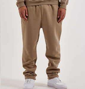 Pantalons de survêtement pour homme personnalisés, de haute qualité, décontractés, tissu doux et confortable, streetwear, coupe régulière, OEM ODM, vente en gros d'usine - Product Image 1