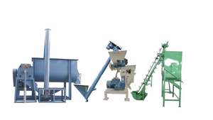 Alimentation du bétail de volaille à haute productivité faisant la machine nouvelle ligne de production d'aliments pour animaux pour ferme et usine - Product Image 2