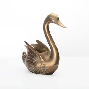 Wholesale High Quality Brass Decorative <b>Duck</b> Sculpture for Homes & <b>Garden</b> Decoration Metal Craft Sculpture or Sculpture Arts - Product Image 1