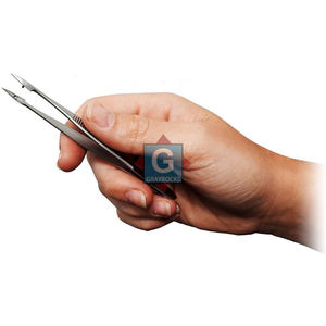 Hunter Splinter et pince à cils Base d'instrument chirurgical droit en acier inoxydable manuel - Product Image 6