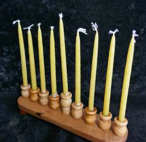 Porte-bougie menorah de qualité industrielle pour décoration de Noël, centre de table de mariage, chandelier, décoration d'intérieur - Product Image 2