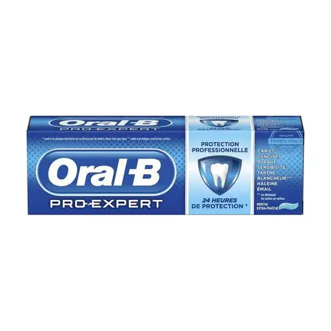 معجون أسنان لتبيض الأسنان عضوي/أفضل جودة معجون أسنان لتبييض الأسنان Oral-B للبيع بالجملة من المورد