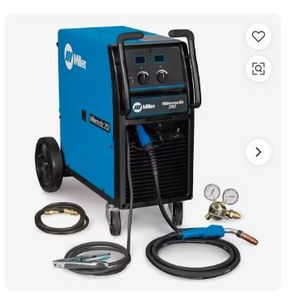 Soldadora MIG Millermatics 252, paquete completo con todos los accesorios - Product Image 1