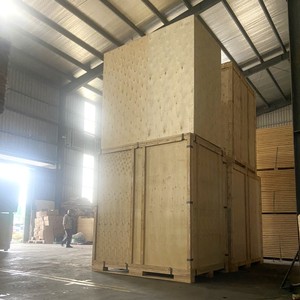 Eco-Friendly Premium Foldable Stackable Wooden Plywood Shipping <b>Crate</b> Heavy Duty Logistics Storage Box Custom Logo OEM ODM - Product Image 5
