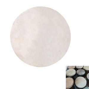 Peau de tambour en peau de mouton transparente blanche de haute qualité têtes de tambour Premium matériel 8 pouces tête de tambour de tambourin africain peau de chèvre - Product Image 6