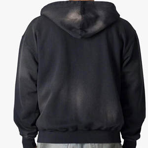 Sweat à capuche zippé doux pour hommes-confortable, de haute qualité et idéal pour les vêtements décontractés et les activités de plein air. - Product Image 3