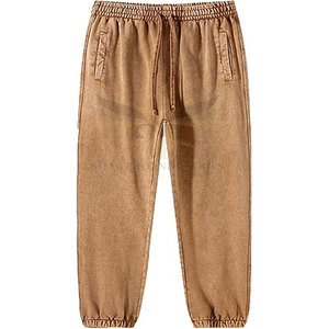 Pantalon de survêtement délavé à l'acide pour hommes nouveau pantalon de survêtement délavé à l'acide pour hommes à prix raisonnable - Product Image 1