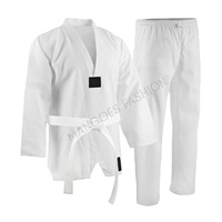 Uniformes Profesionales de Taekwondo, Karate, Jiu Jitsu, MMA, Artes Marciales, Conjuntos Personalizables de Lona Dobok Gi Kimono Unisex Duraderos de 240g