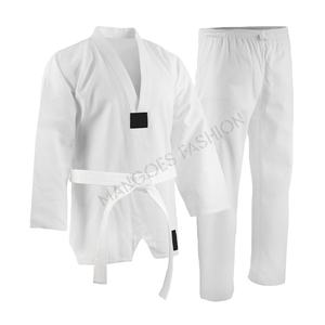 Uniformes Profesionales de Taekwondo, Karate, Jiu Jitsu, MMA, Artes Marciales, Conjuntos Personalizables de Lona Dobok Gi Kimono Unisex Duraderos de 120g - Product Image 3