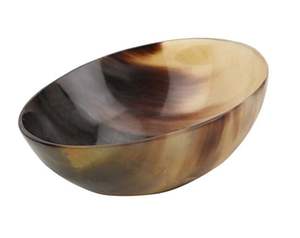 Natural Horn Salad Mixing Bowl Good Quality Kitchen <b>Gadgets</b> Hotel <b>Home</b> Restaurant Use Unique Style Handmade Flatware Spread Bowl - Product Image 6