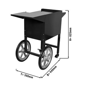 Carrito para Hacer Palomitas de Maíz - Negro - Product Image 2