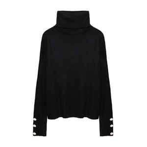 Suéter Casual de Mujer 100% Algodón - Top Acogedor de Tela No Tejida - Product Image 1