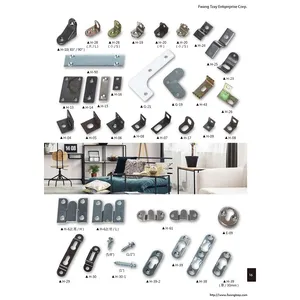 Taiwan Furniture Hardware Company Various Type Furniture Accessories Heavy Duty Corner Brackets/Key Hole Fittings