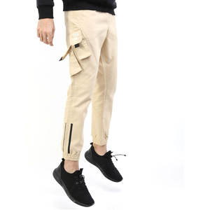 Pantalones de chándal ligeros de algodón 100% para hombre, pantalones de chándal de rizo francés con cintura elástica y logotipo personalizado, novedad a la moda al por mayor - Product Image 1