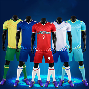Sublimación ropa deportiva uniforme Vintage clásico Retro camisetas de fútbol personalizado Retro fútbol Jersey cuello en V fútbol camiseta hombres - Product Image 3