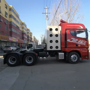 China Gemaakt Faw JH6 Cng 430 Hp 460 Hp 10 Wiel Euro5 Euro6 Truck 6X4 Boutique Tractor Verkocht goedkoop In Oezbekistan