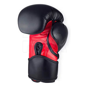 อุปกรณ์ป้องกันภายนอกอาคาร ถุงมือชกมวย หนังแท้ ถุงมือชกมวยสำหรับผู้ใหญ่ เพื่อความปลอดภัย - Product Image 5