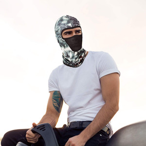 Balaclavas personnalisables avec broderie et logo sur mesure, design unique pour le cyclisme, la course, les activités de plein air et les vêtements de travail. - Product Image 5