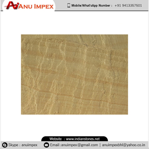 Tuile de grès jaune chamois la plus vendue pour la construction de maisons Prix de marché sain Finition de surface naturelle aiguisée - Product Image 5