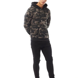 2025 xu hướng bán Camo người đàn ông Áo Thun Hoodies tùy chỉnh thực hiện lông cừu ngụy trang hoodie dễ thương Camo Hoodies cho nam giới - Product Image 3