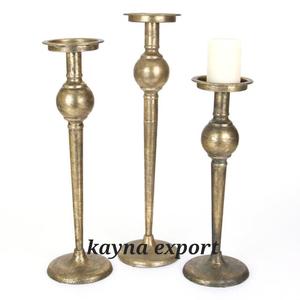 Décoration de table à manger élégante, bougeoir en métal à bon prix, forme longue, bougeoir en métal à 3 supports, éclairage, décoration de table de restaurant - Product Image 3