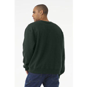 Sudadera Unisex BELLA + CANVAS 4711 de 10 oz, Cuello Redondo, Felpa Premium 100% Algodón, Personalizable - Product Image 4