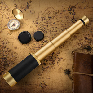 Telescopio para exteriores, monocular de 25x50, visión nocturna de alta definición, portátil, retráctil, estilo pirata caribeño - Product Image 2