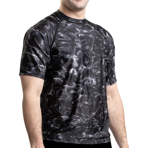 2026 Men's 100% Polyester Camouflage T-Shirt 180g Lightweight Short Sleeve Raglan <b>Camo</b> Tee Shirt for Men Casual Outdoor <b>Tops</b> - Product Image 3