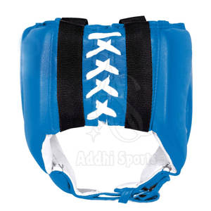 Personalizable MMA Head Guard Durable Leather Cheek Protection Headgear OEM Línea de producción para boxeadores y luchadores - Product Image 2