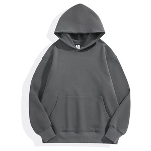 Sweat-shirts à capuche unisexes de haute qualité 480 GSM pour hommes, pull-overs personnalisables avec logo, sweats à capuche vierges épais pour hommes - Product Image 1